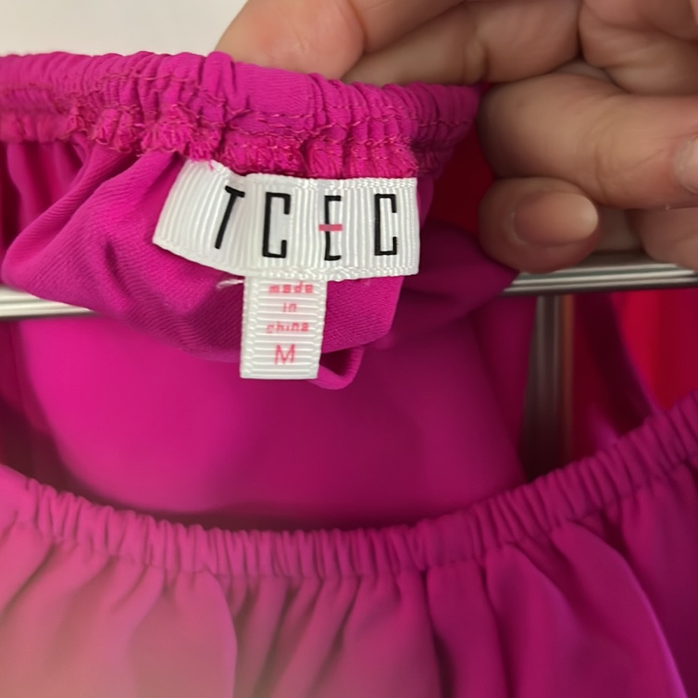 TCEC Neon pink Top size M - Picture 4 of 4
